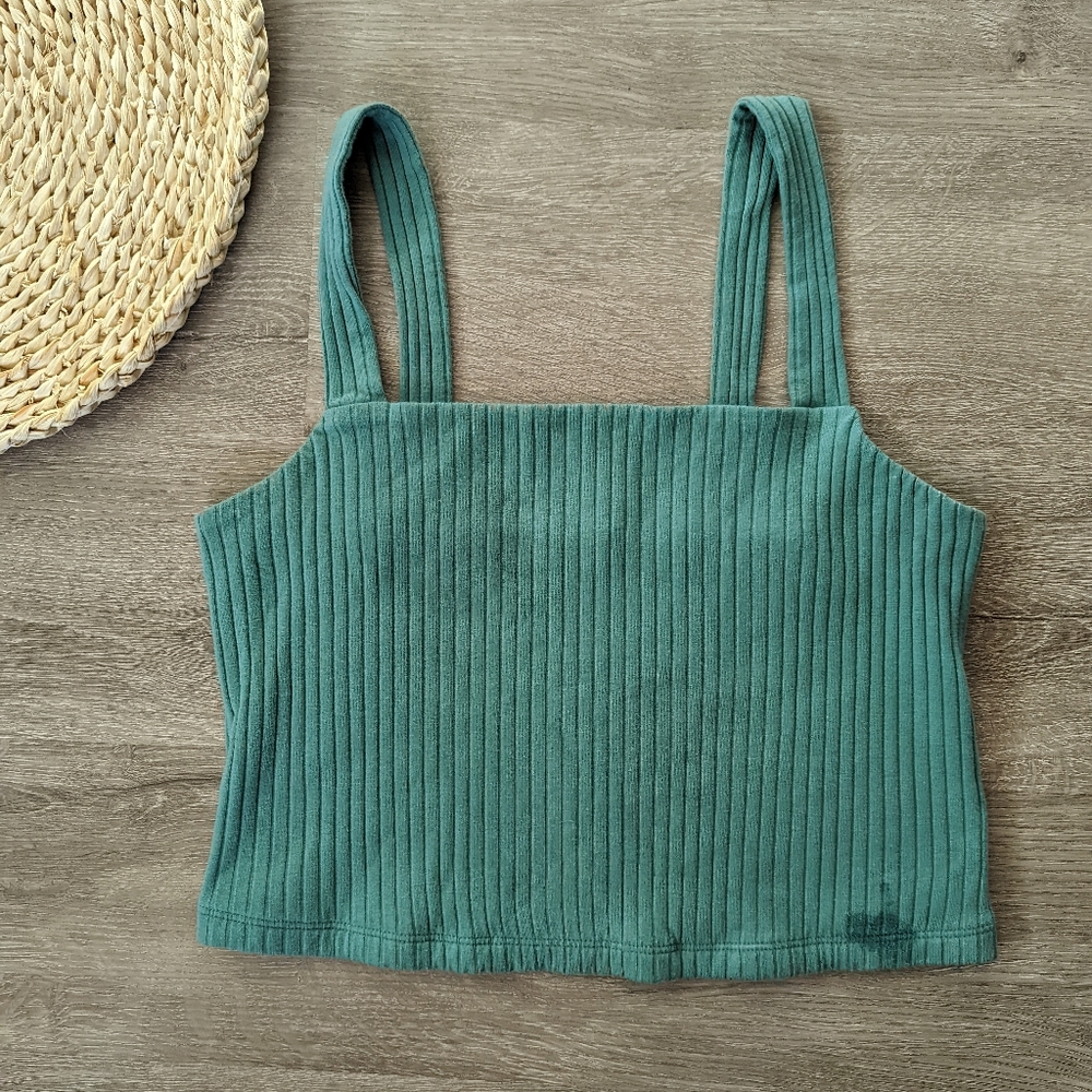 American Eagle | Teal Crop Top